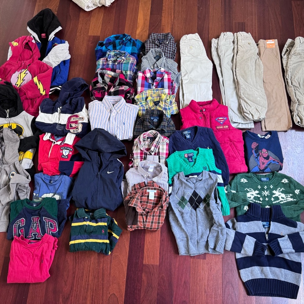 Red and Blue Sweatshirts & Hoodies Casual Collection